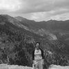 A great way to escape the heat of Vegas; hiking Mt. Charleston.<br>
<br>
My good friend Holly with the Charleston Peak in the background; on our way up to the meadows via the s. loop trail. (7/11/08)<br>
<br>
A refreshing hike!