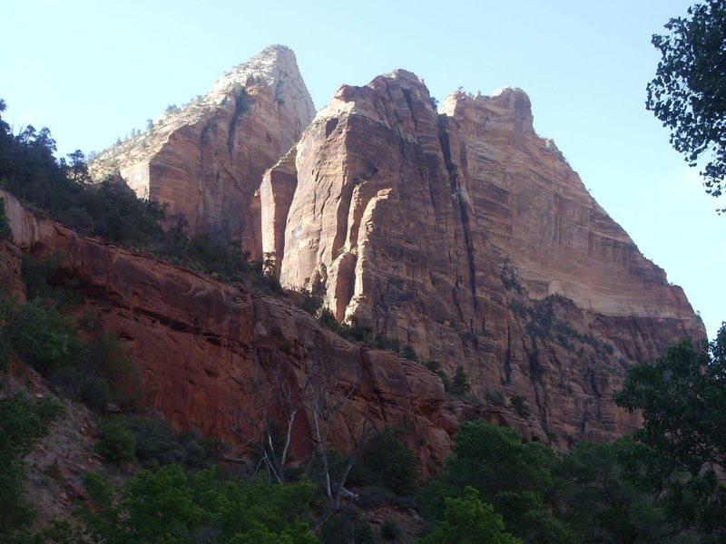 Angel's landing from the bottom