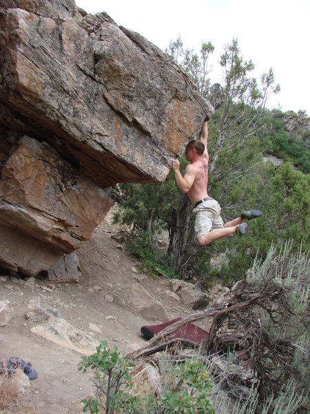 Cutting loose near New Castle, CO.