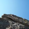 Shane on East Crack,  Cob Rock