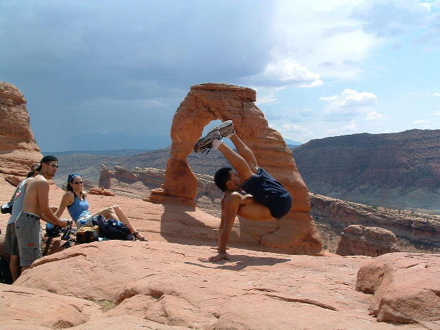 Servantes' Russian @ Delicate Arch with Ray Alava and Mike & Christine Paz.