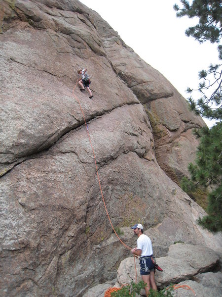 George Perkins on the sharp end on <em>Better Red Than Dead.</em> July 26, 2008.