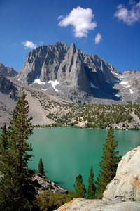 The classic view from Second Lake