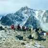 A day hike up to Dud Pokhari, a sacred lake in Sikkim. The peak in the background is called Koktang. It has seen a few ascents, and is used as a training peak by HMI and the Indian Army.