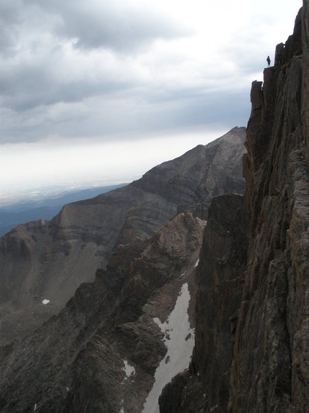 Party ahead of us, just finishing the Table Ledge traverse.