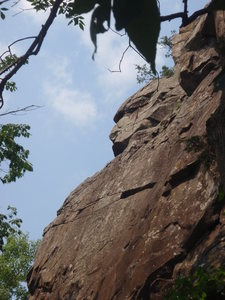 At the top of the picture is the Old Man of Taylor Falls