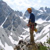 Erik Wellborn descending Irene's