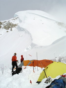 The "Shield"above High Camp