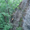 unknown climber on Asbury Park...