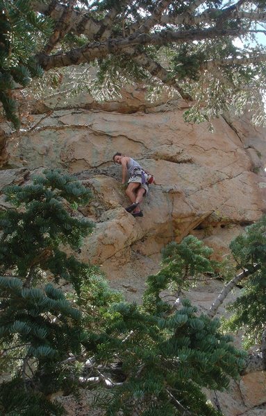 Mike Williams on Powderhorn.