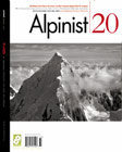 Cover of Alpinist #20.  This is a famous Bradford Washburn photograph.