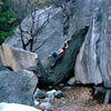 Bouldering at Swan Slab