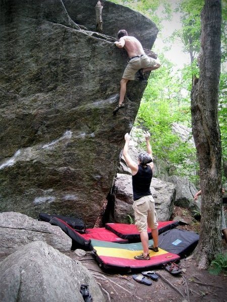 topping out Pop Or Drop, V4