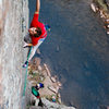 Climber: Jonathan Siegrist.<br>
Photo: Andy Mann.