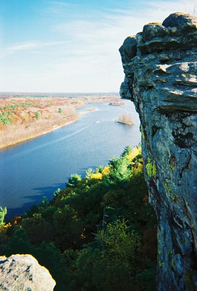 Petenwell Rock taken on Halloween 2003