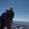 Me and my wife at the top of the Grand Teton