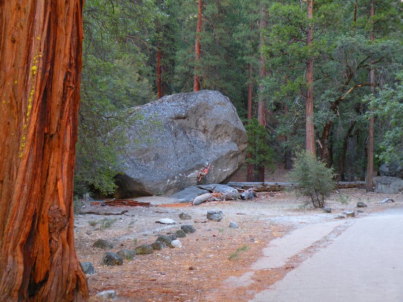 A nice problem at the Sentinel boulers