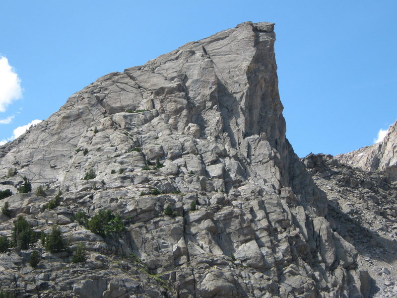 Sundance Pinnacle from the Jackass Pass trail