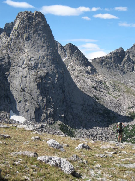 Pingora from the pass