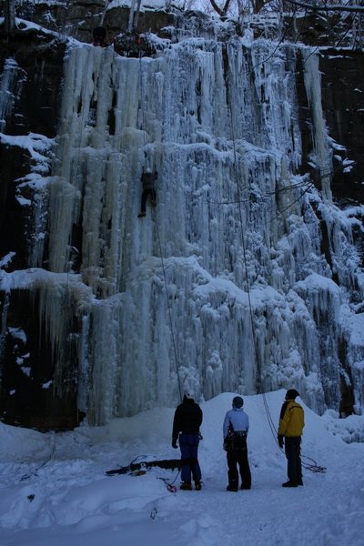 The main flow early December 2007