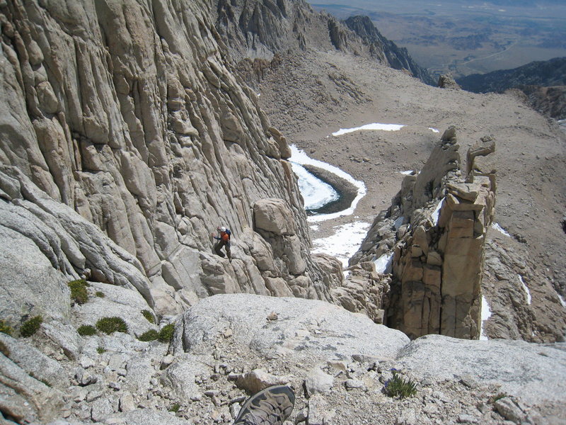 Flex following the Tower Traverse