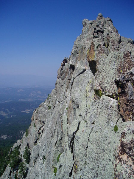 More beautiful ridgeline on Mt. Thorodin. Wish it went on for miles and miles like this. 