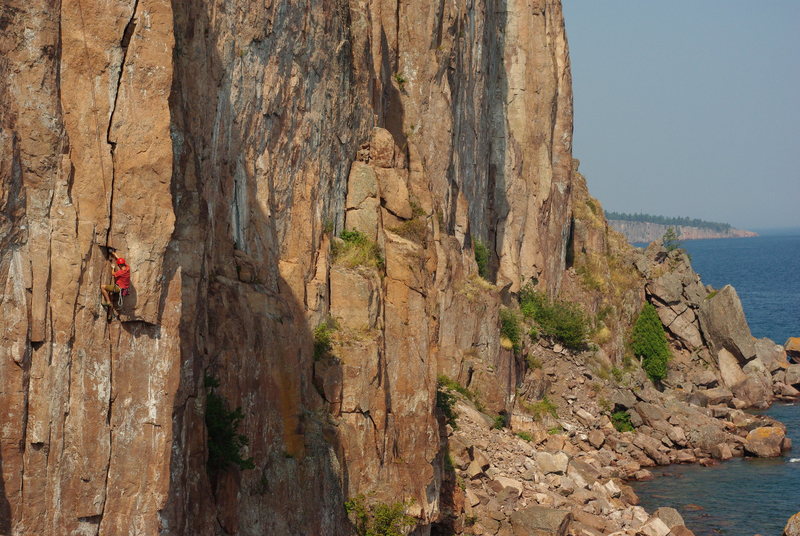 Negotiating the crux