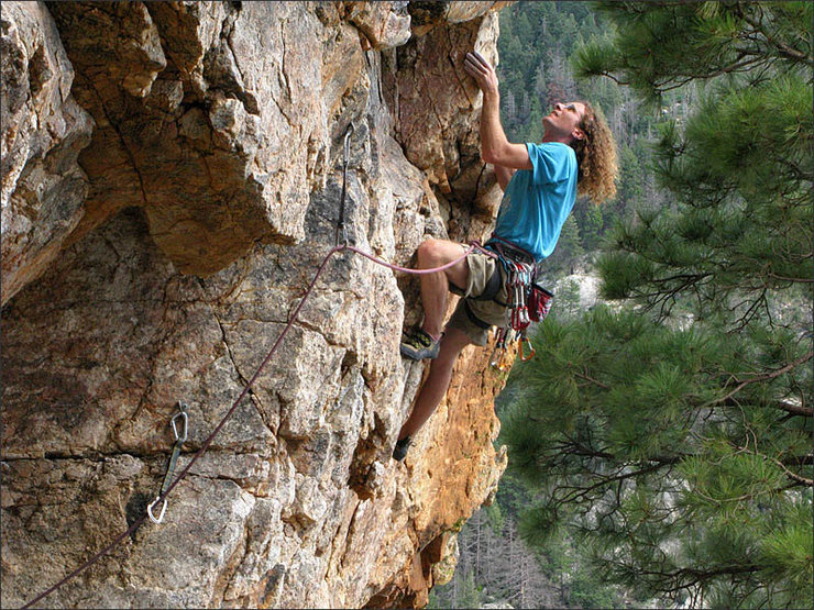 Dylan on "Dr. Sky", a combination of Dr. Evil and Blue Sky.  Photo taken when he was at the beginning of the Blue Sky portion of the route.