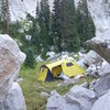 Campsite at the Cirque