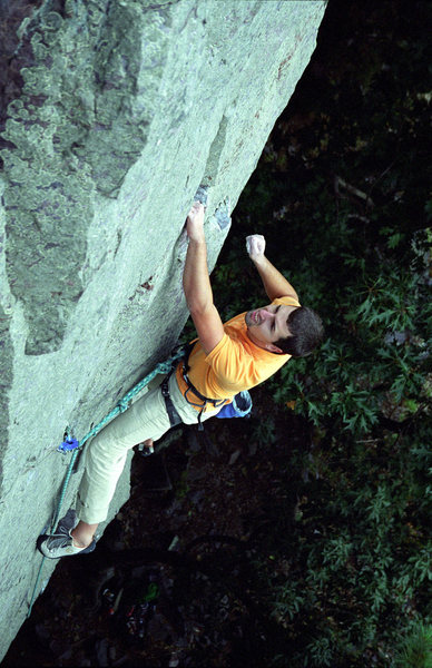 Devils Lake. Isaac Therneau on Wooger's Woof.