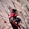 Morgan Luke learning on Pikes Peak.