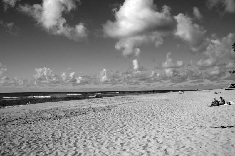 The beach at Chuns Reef North Shore Hawaii