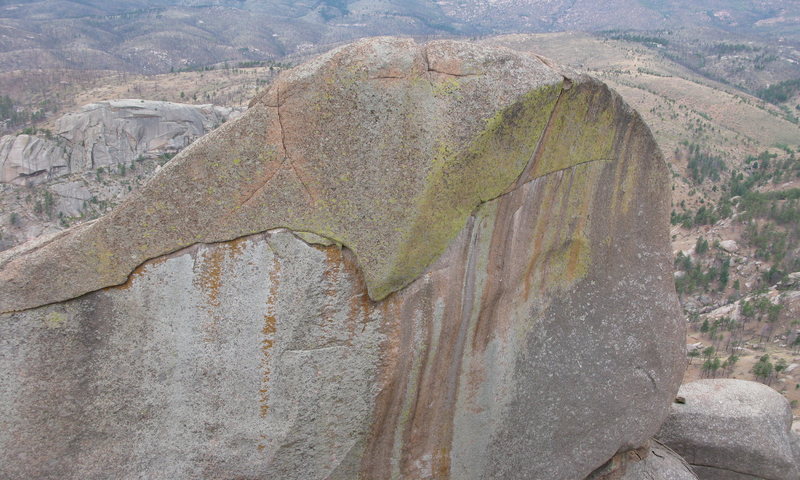 The Gum Drop is pretty sweet. Anyone done the crack that traverses left to right then strait up to the top? Looks airy and fun.