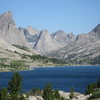 Looking across Deep Lake to the Cirque.