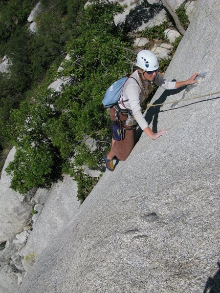 Maura on pitch 2 of The Ross Connection.