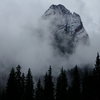 Arrow Peak, Vestal's neighbor to the west, after the first snowstorm of September.  9/10/08.