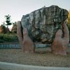 Manmade Boulder in Westlands Park