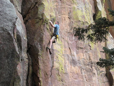 Reaching the horizontal.