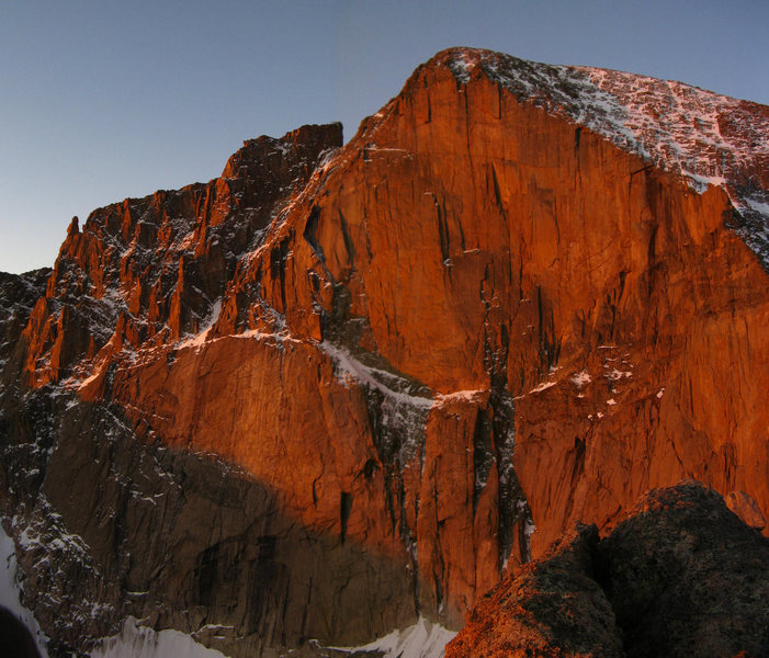 The Diamond at sunrise.