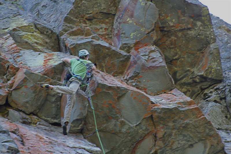 Moving thru Crux of K-9 Shanghai.