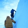 Ted Williams and Nick Cobler nearing the summit on<br>
 Mt. Cotopaxi, Ecuador on 01.11.08