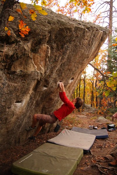 More bouldering on boulders.