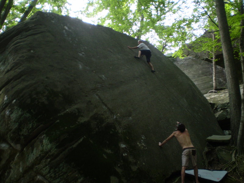 Jackson Falls Yosemite slab