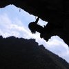 In Eye Cave proper, Liu Xinan on Swallow's Flight.