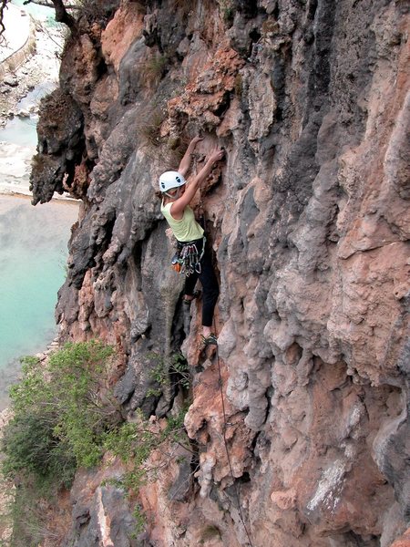 Ton Sai Dream before the traverse.