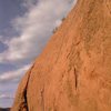 Mike Houston nearing the top of the Henry the Pig pitch on P3 of Borgoff's Blunder.  This is a very high quality pitch, despite being a little runout.