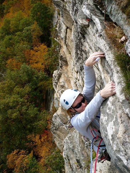 Johanna bustin' moves on Madame G's, Fall 2008.