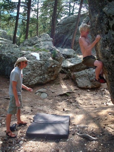 Campground Boulder 1