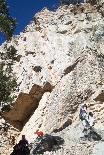 Tiger by the Tail (5.9+), The Far Side II, Palomas Peak, NM