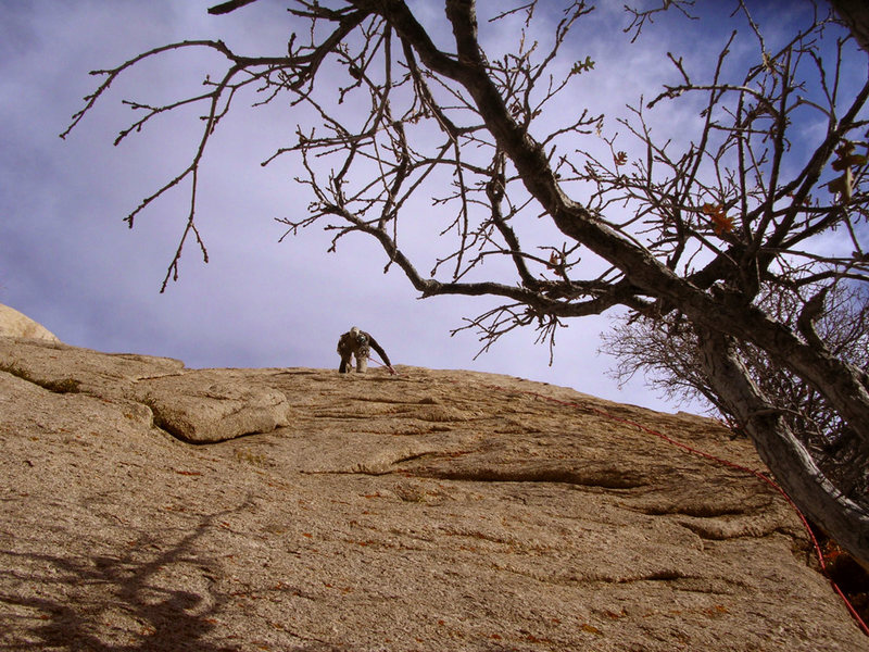 Sam on his way to the groove on Tingey's Direct